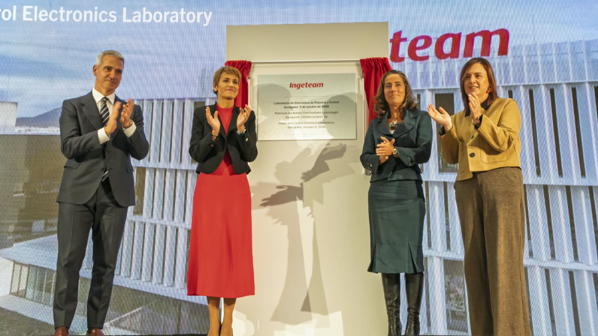 Ingeteam inaugura en Navarra un laboratorio de 25 millones para liderar la electrificación en Europa