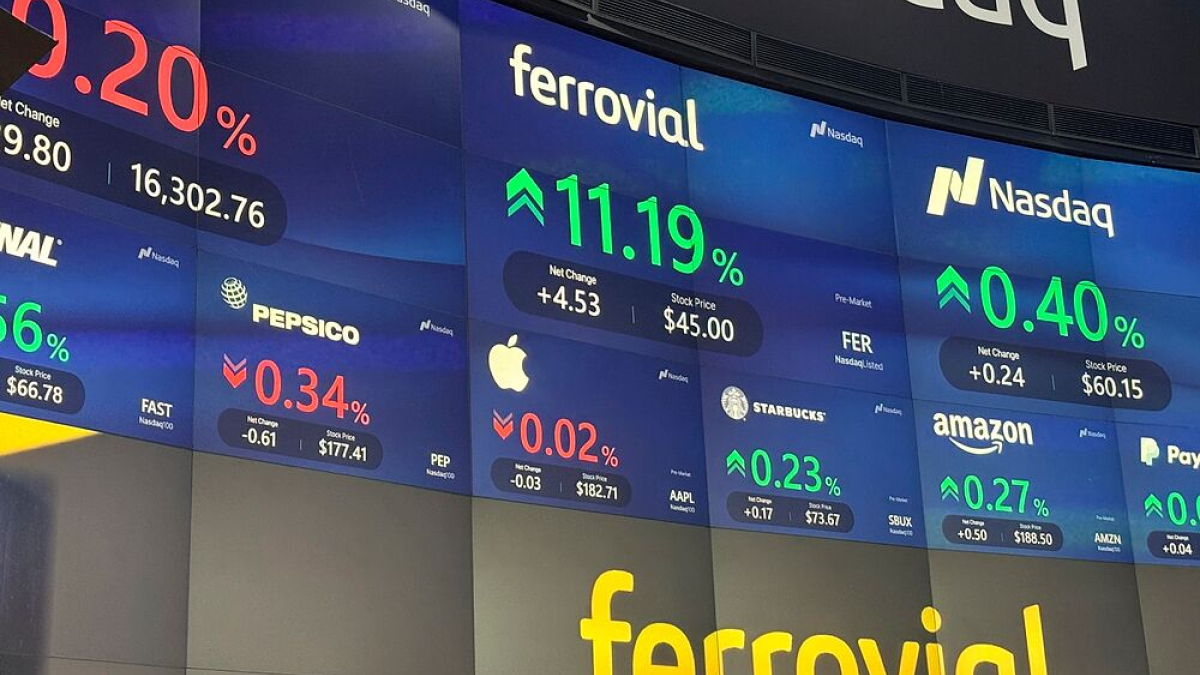 Ferrovial shares rise 15.4% in five sessions after financing clarification