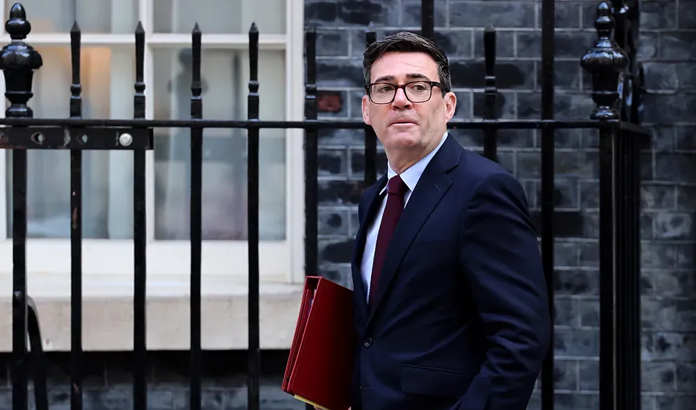 El primer ministro británico, Andy Burnham.