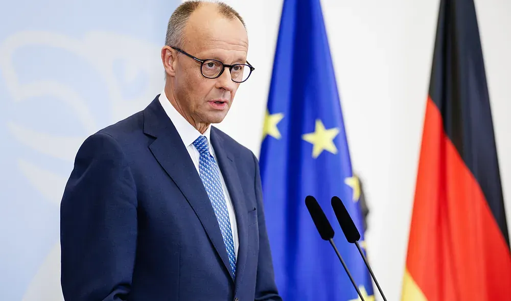 El canciller de Alemania, Friedrich Merz.