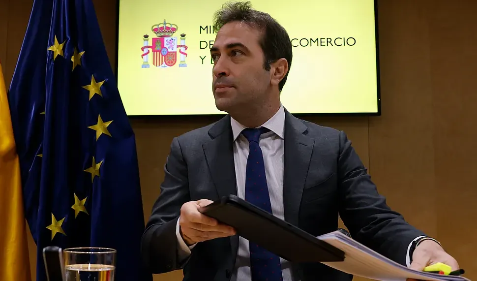 El vicepresidente primero y ministro de Economía, Comercio y Empresa, Carlos Cuerpo.