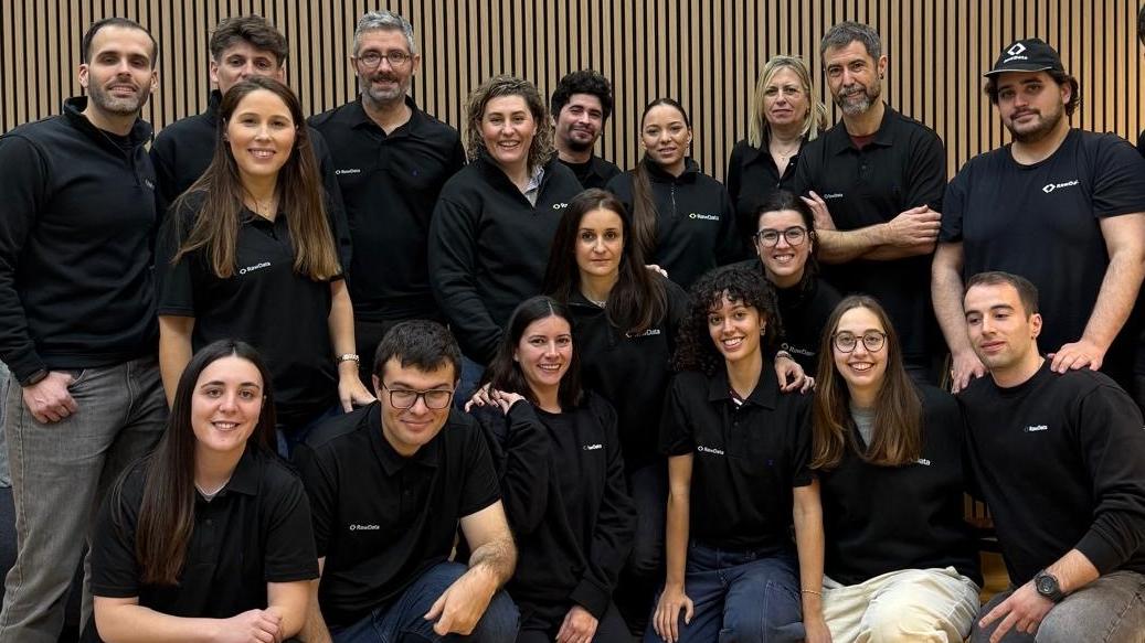 Equipo de la 'start up' RawData.