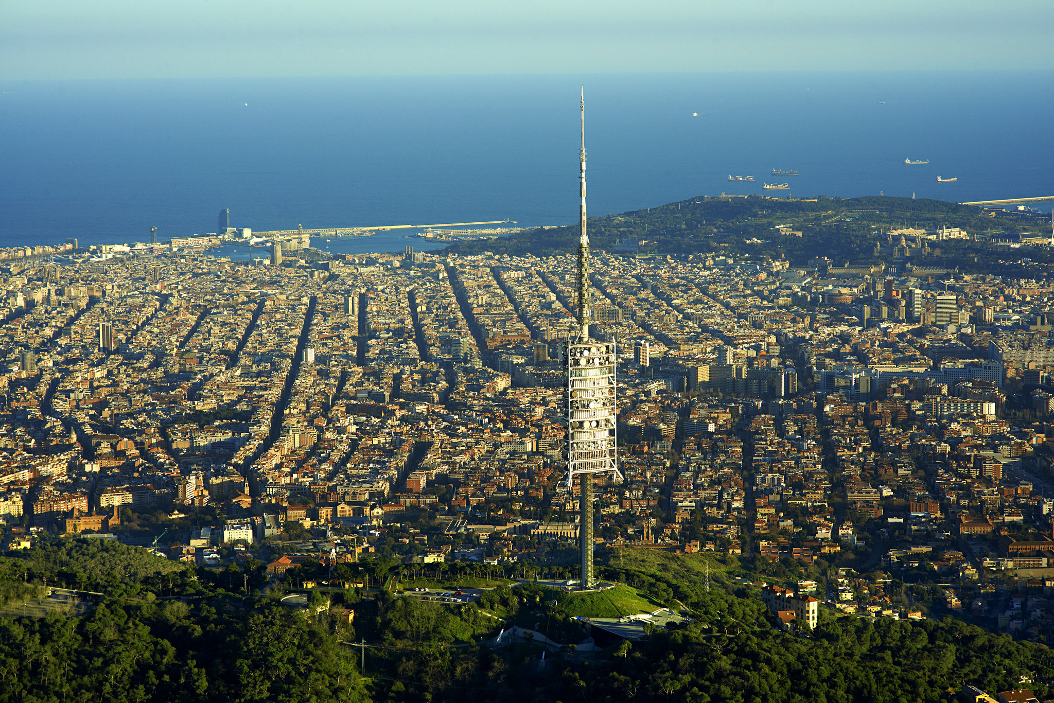 La torre de telecomunicaciones de Collserola, en una imagen de archivo.