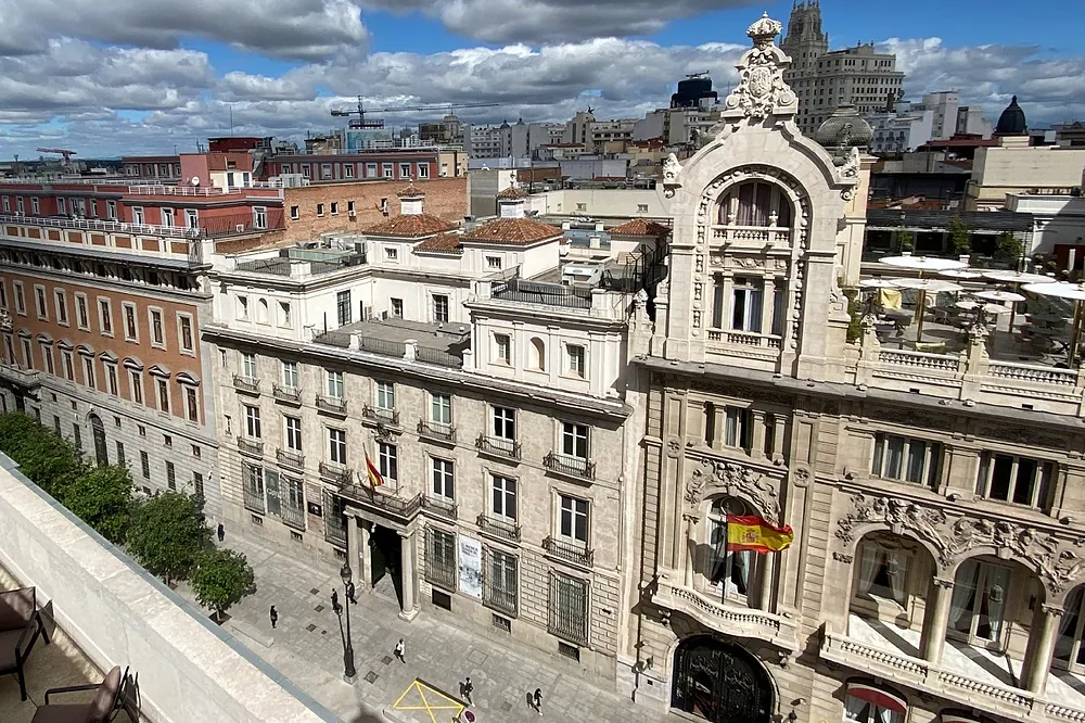 Palacio de Goyeneche alberga la Real Academia de Bellas Artes de San Fernando.