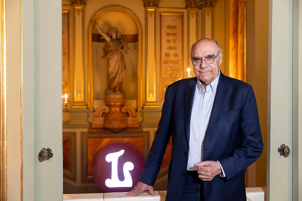 Salvador Alemany, el pasado martes, en el Gran Teatro del Liceo de Barcelona.