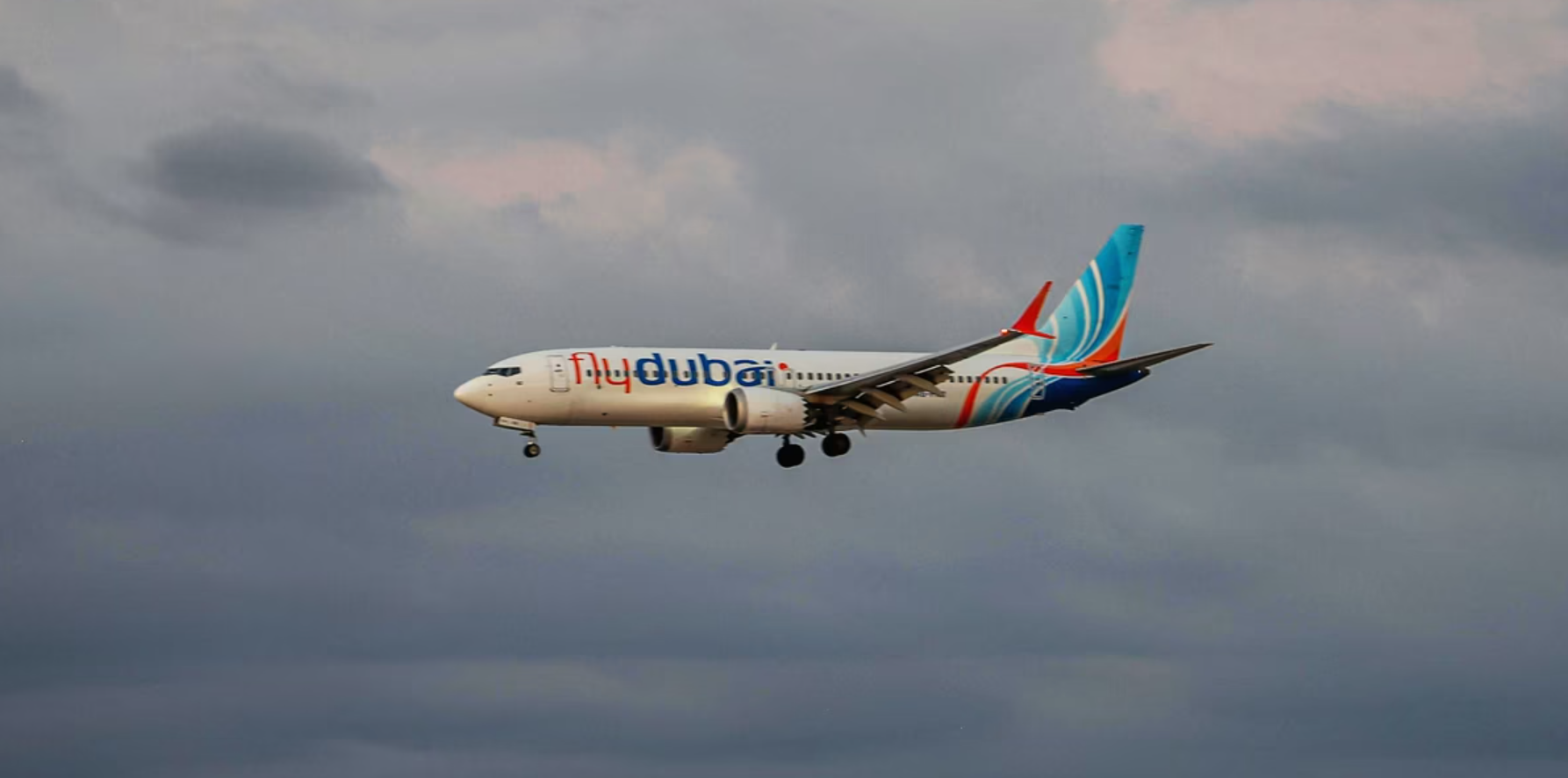 Avión de Flydubai.