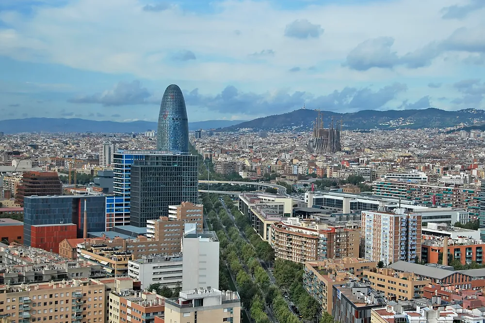 Vista panorámica de Barcelona, en una fotografía de archivo.