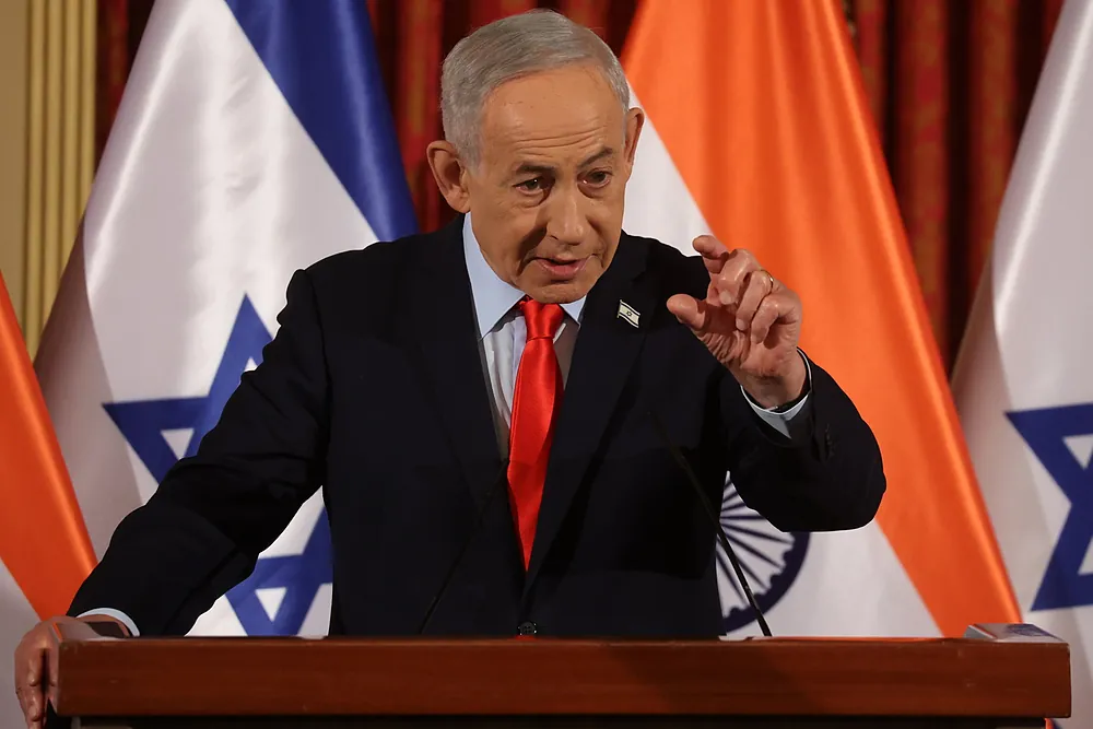 El primer ministro israelí, Benjamín Netanyahu.