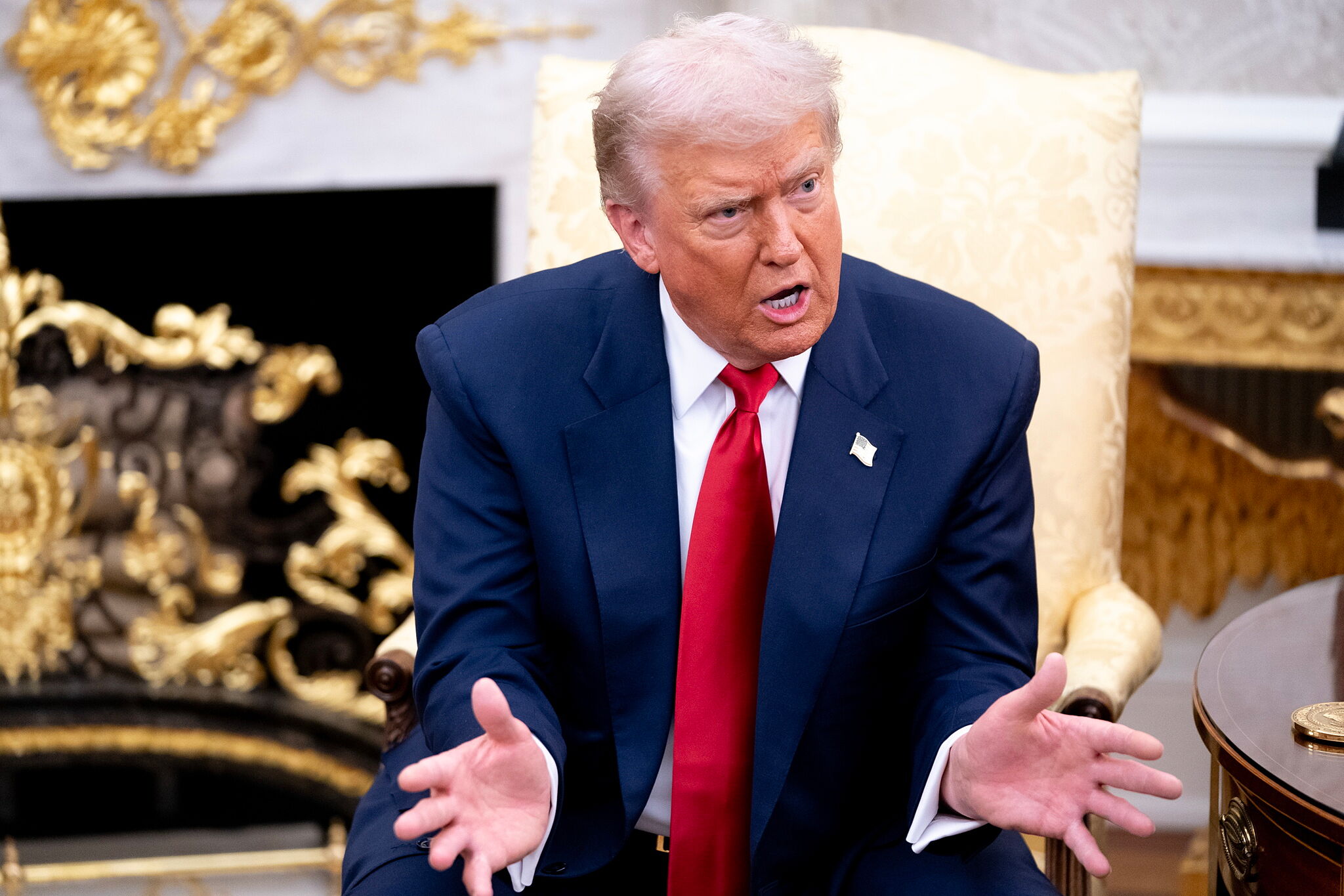 El presidente de EEUU, Donald Trump.