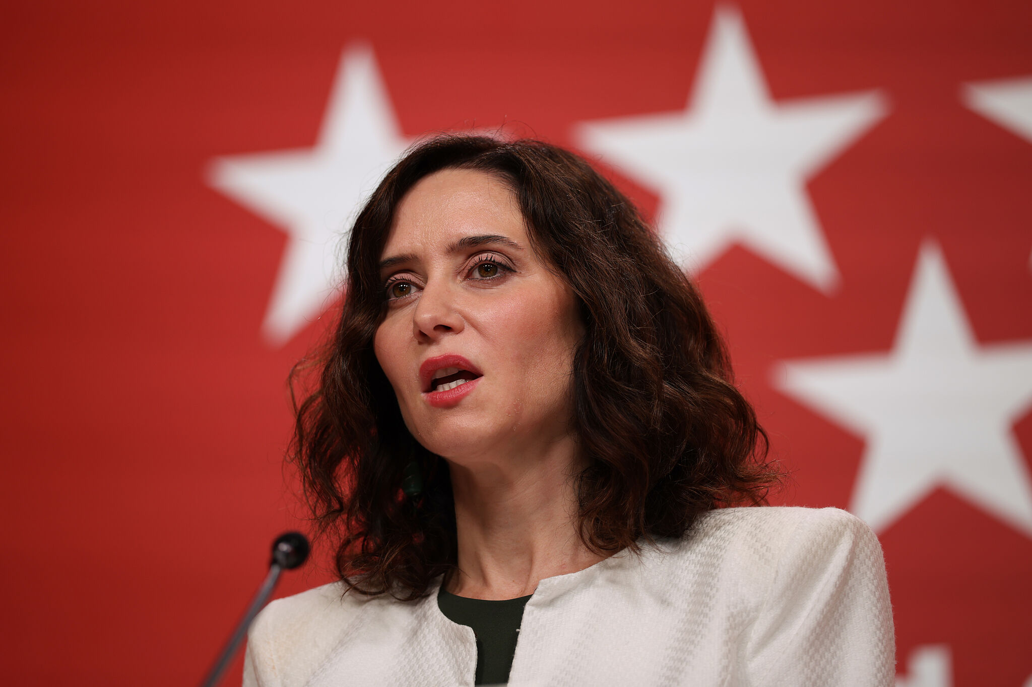 La presidenta de la Comunidad de Madrid, Isabel Díaz Ayuso.