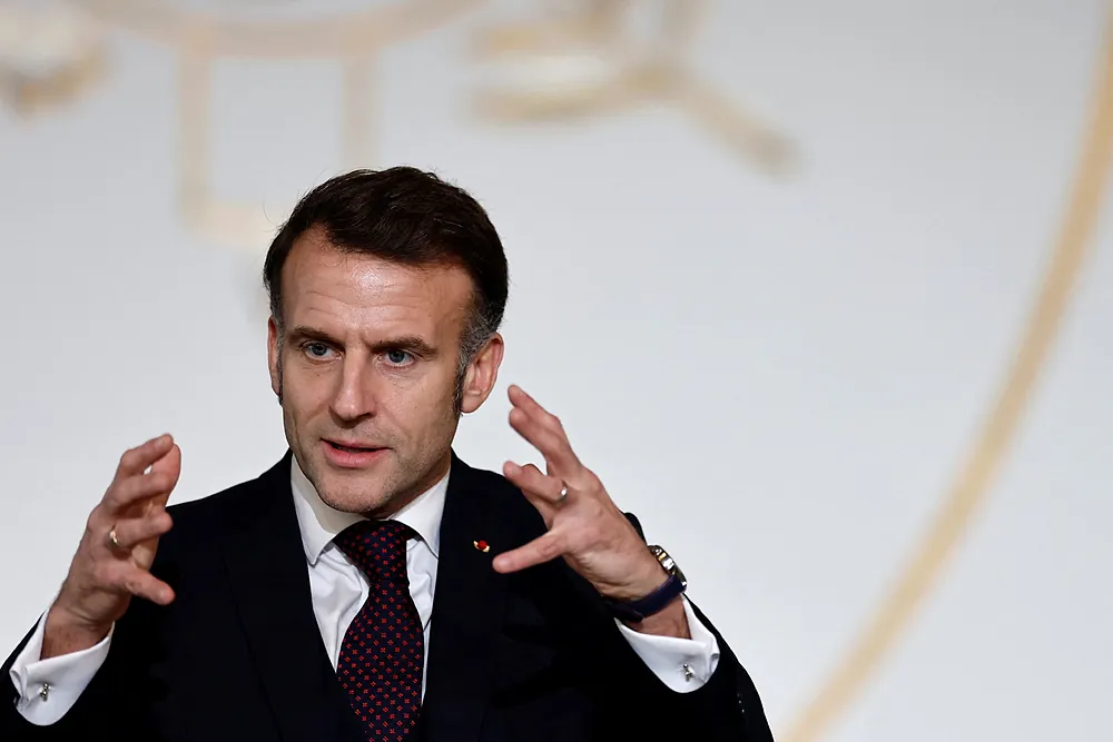 El presidente de Francia, Emmanuel Macron.