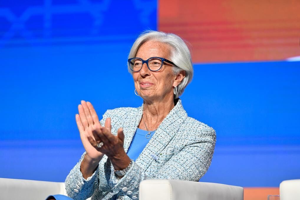 Christine Lagarde, presidenta del Banco Central Europeo (BCE).