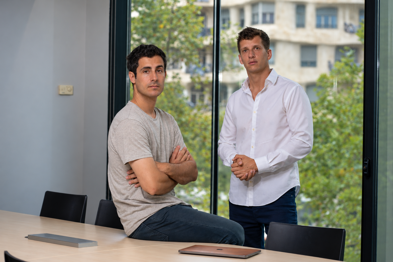 Aleix del Campo y Omar Lamarca, cofundadores de Hausum.