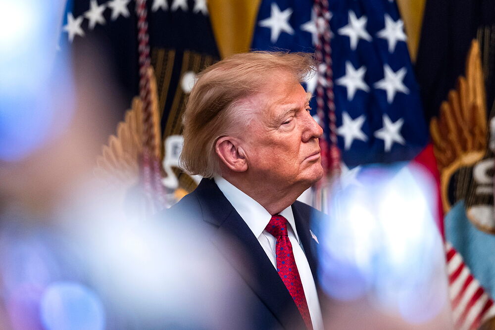 El presidente de EEUU, Donald Trump.