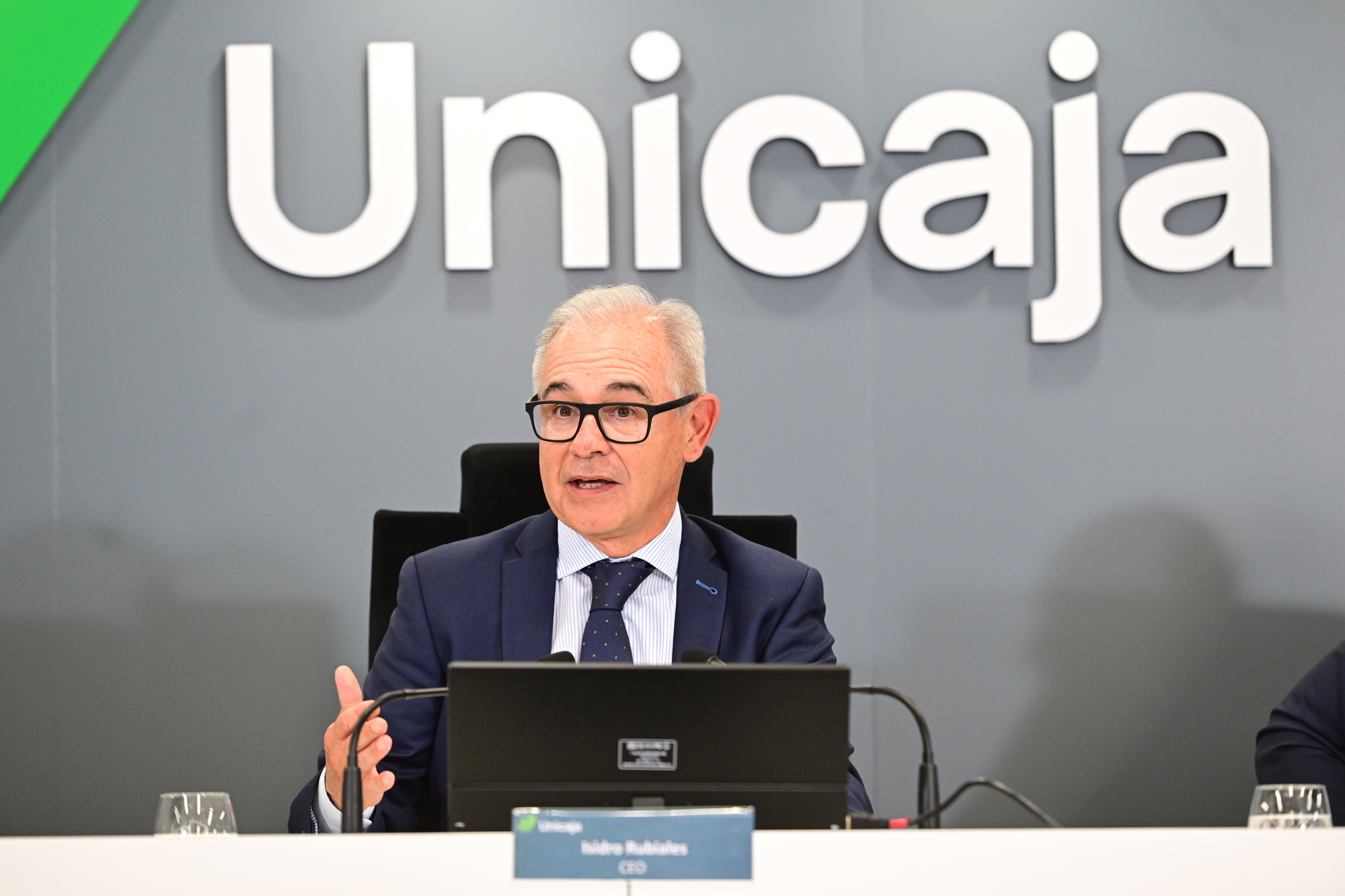 Isidro Rubiales, CEO de Unicaja.