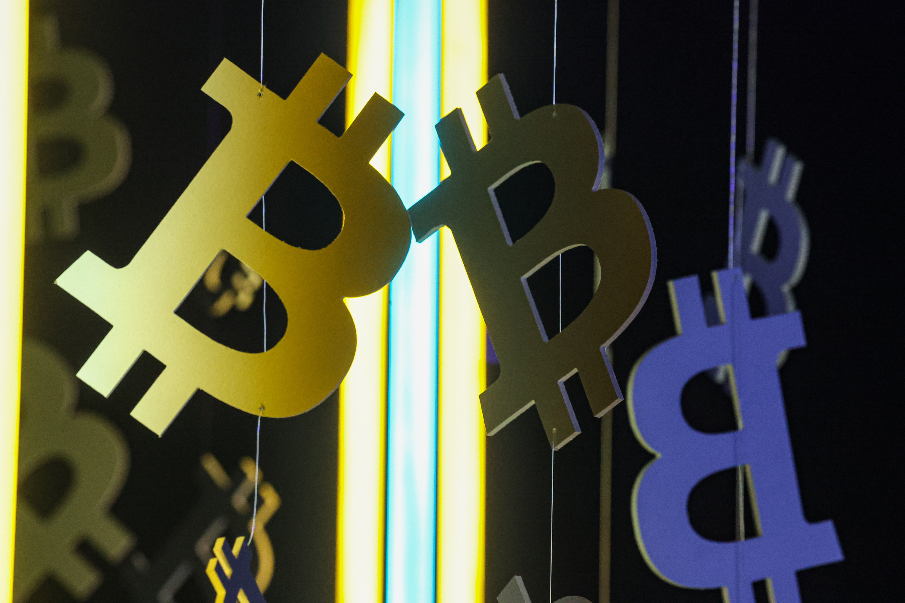 Logos de bitcoin&nbsp;