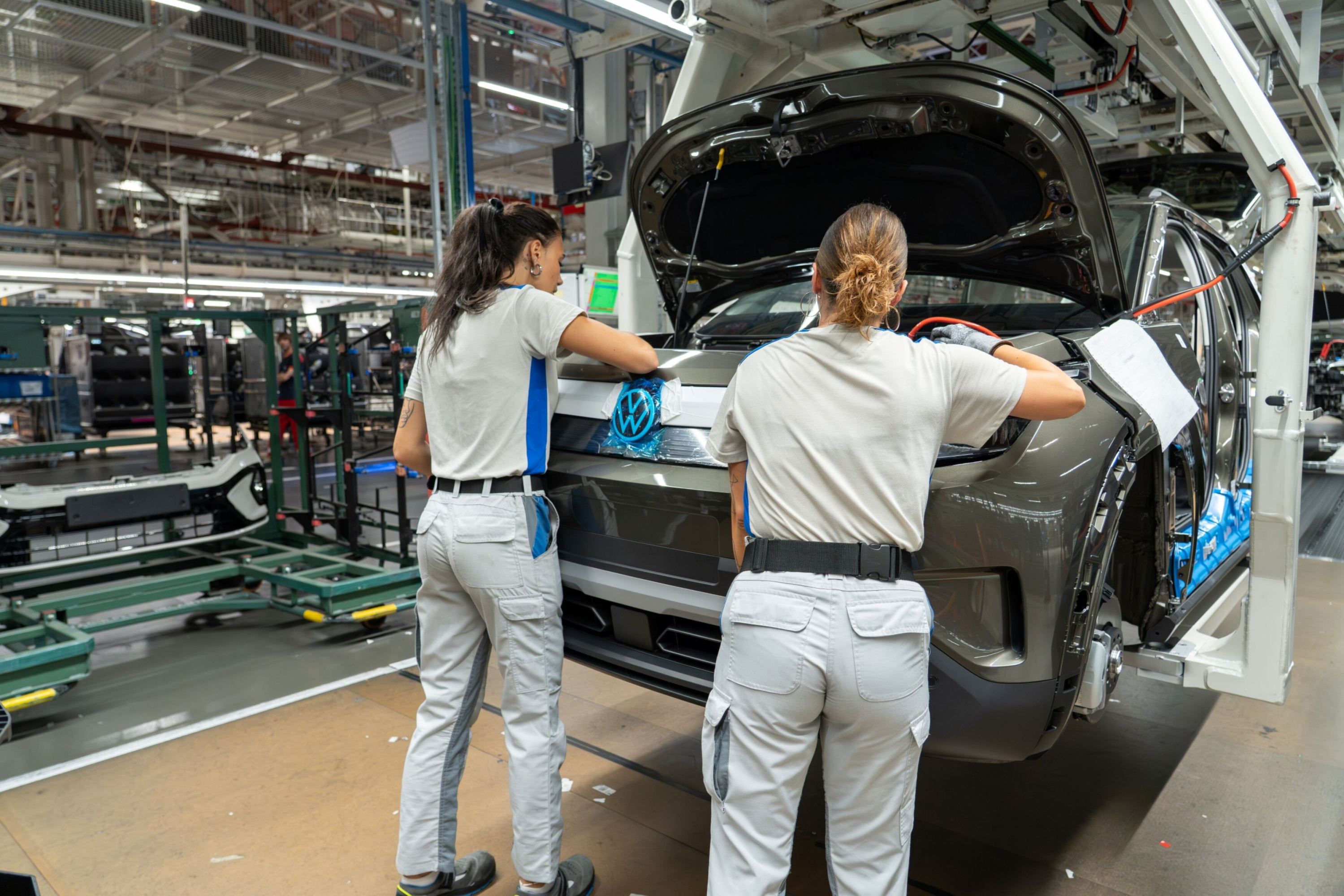 El Volkswagen ID. Cross se fabrica en la planta de Volkswagen Navarra.