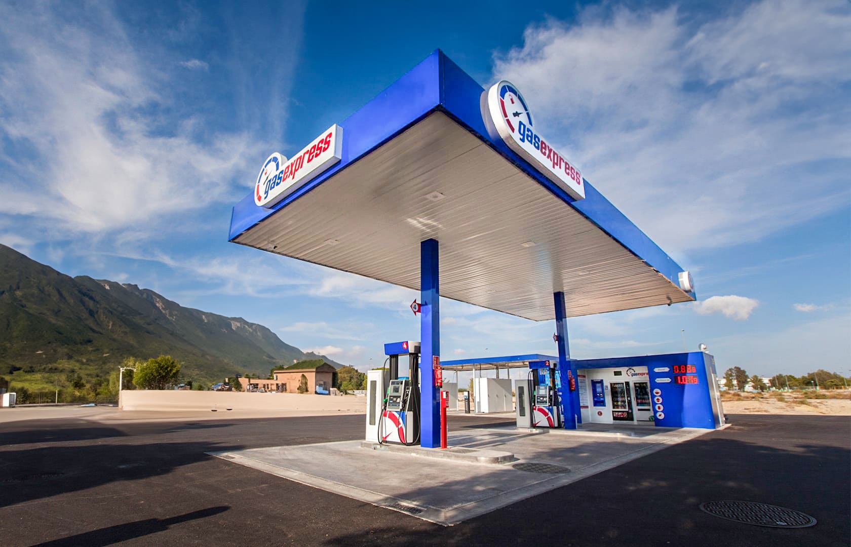 Estación de servicio de Gasexpress.
