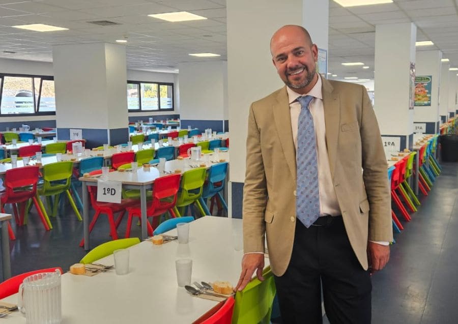 Carlos Ortiz, director del Área de Colegios y director del Colegio CEU Sanchinarro.