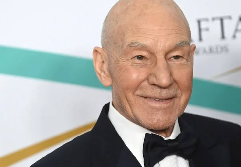 El actor británico Patrick Stewart.