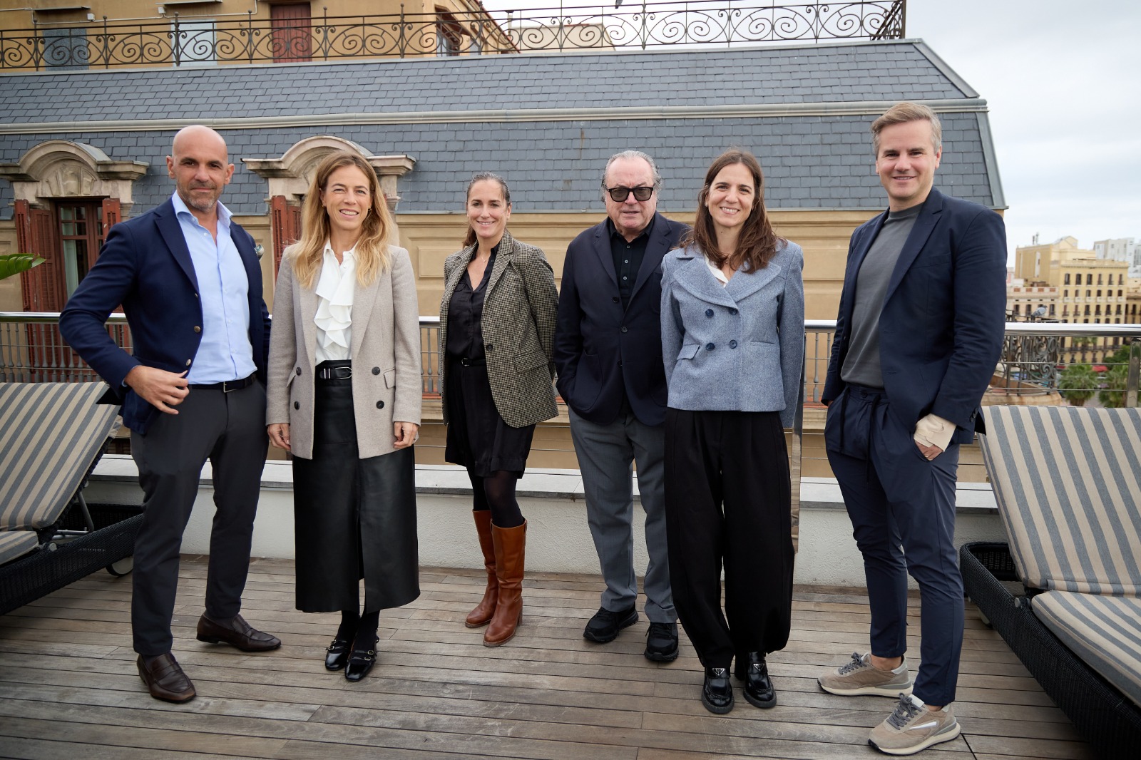 El equipo directivo de Serras Collection.
